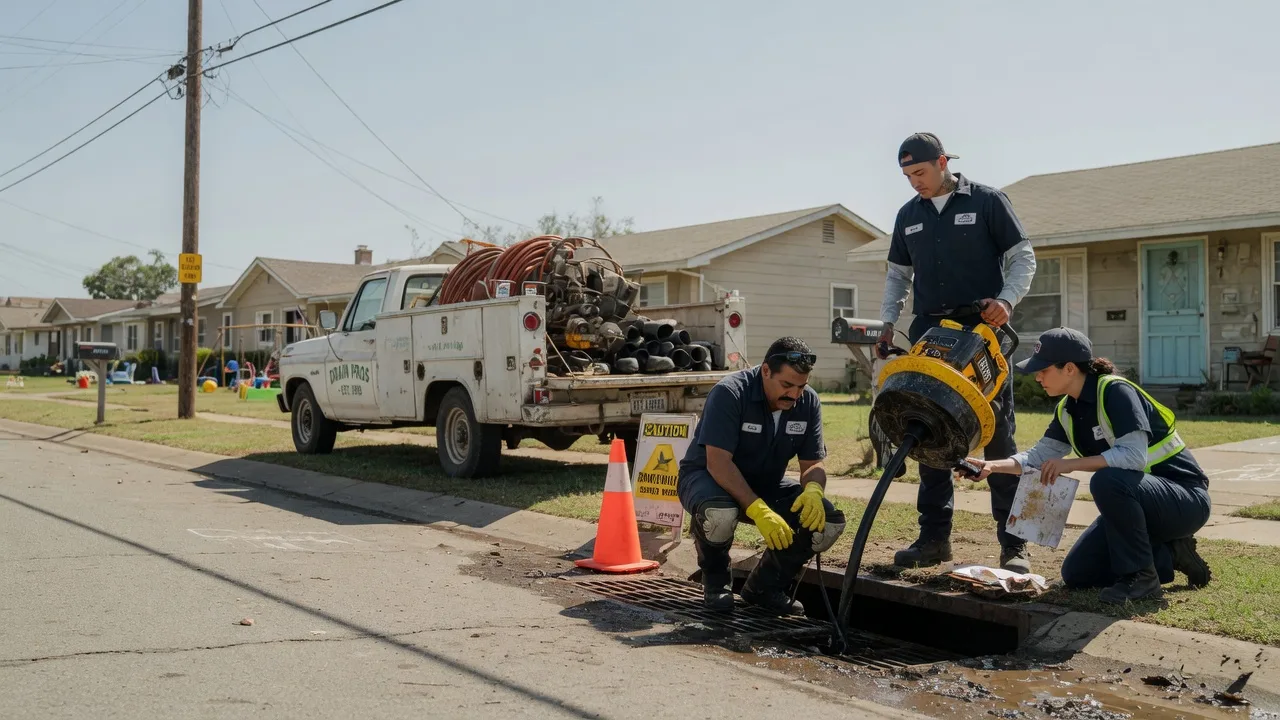 Drain Cleaning in Strang, OK near me